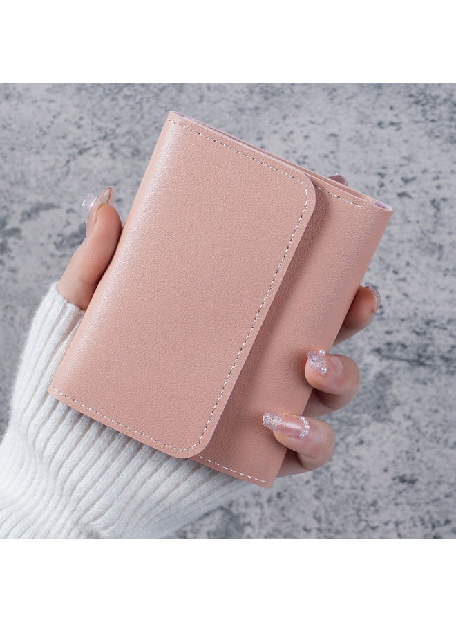 NIBEMINENT Minimalist Multi-Functional Short Women's Wallet - Image 1