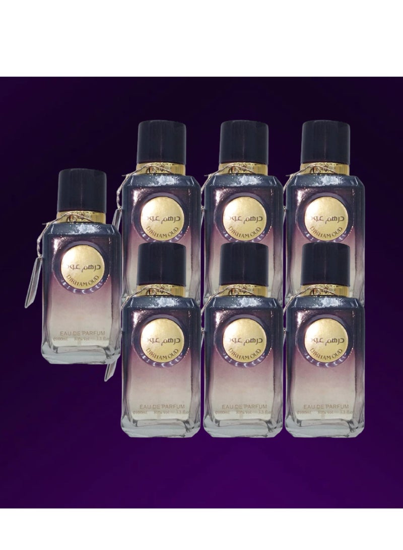 Dirham 7 Pieces Dirham Oud Perfume 100 Ml EDP - Image 1