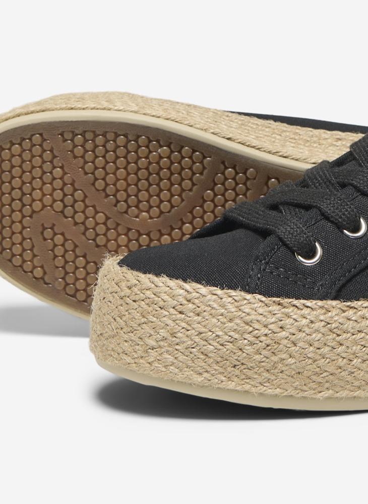 ONLY Onlida-1 Lace Up Espadrille Sneakers  - Image 5