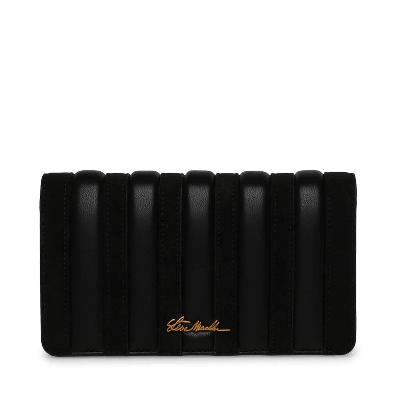 Steve Madden  Steve Madden Bwhisp-B-G Women's Black Multicolor Wallet for Women | Best Price UAE