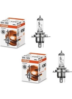 Philips Osram H4 12V 60/55W Headlight Bulb - 2 Pieces 