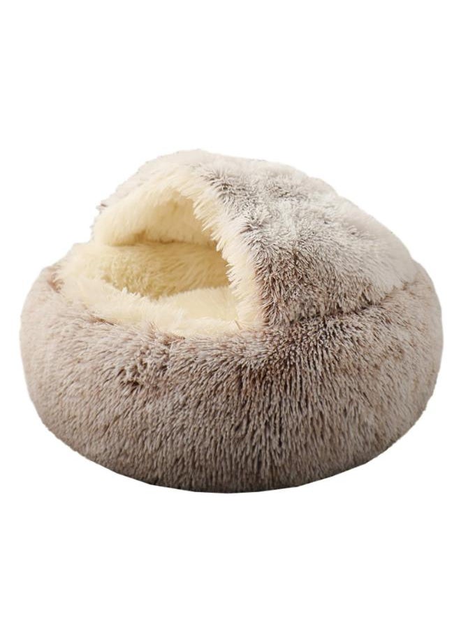 Moro Moro Plush Dog & Cat Bed with Blanket – Ultra-Soft & Cozy Sleeping Nest  - Image 1