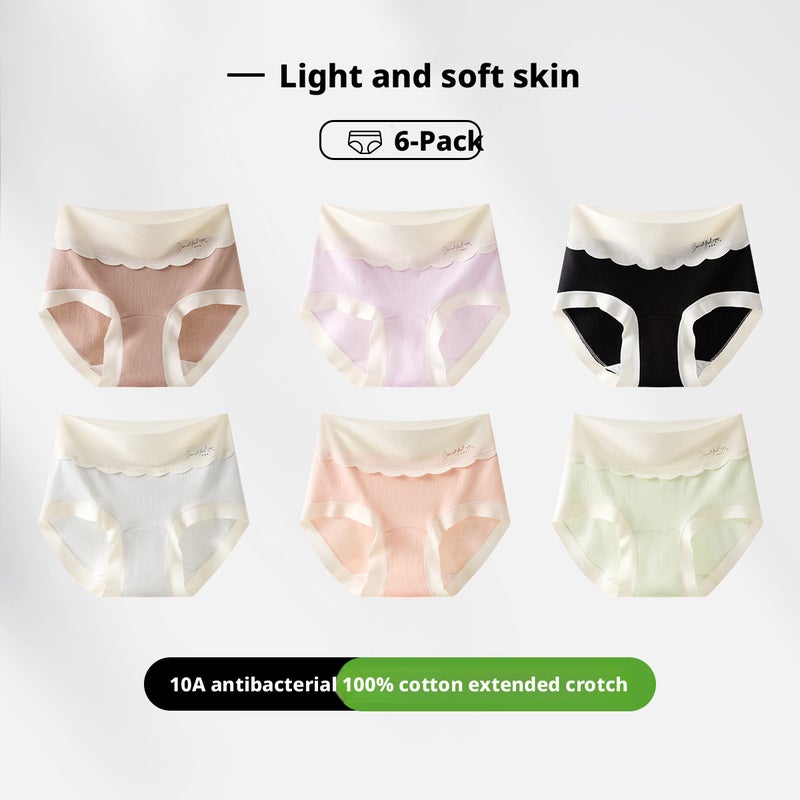 Women's Cotton High Waist Tummy Control Briefs - Image 5