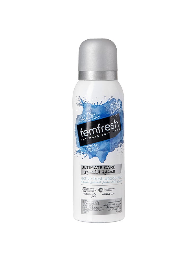 femfresh Active Deodorant Spray- 125Ml - Image 1