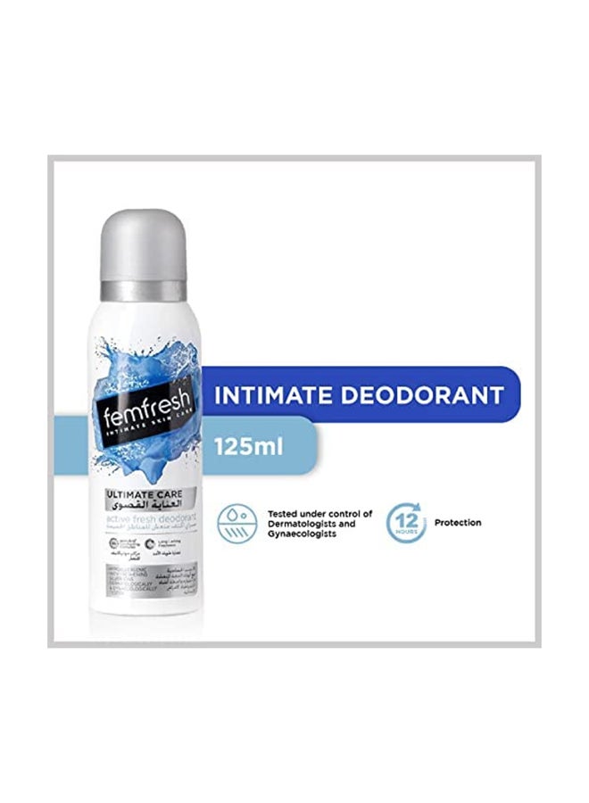 femfresh Active Deodorant Spray- 125Ml - Image 2