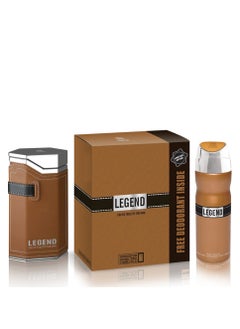 Emper Legend  EDT For Men 100ml + Body Spray 200ml 