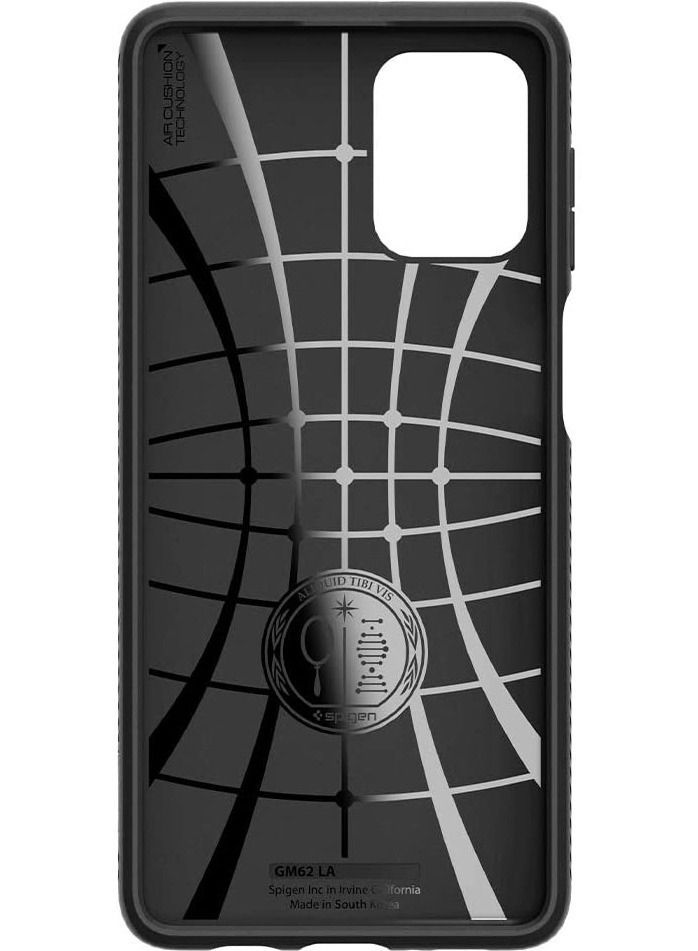 Spigen Liquid Air Case Cover For Samsung Galaxy M62 - Matte Black - Image 4