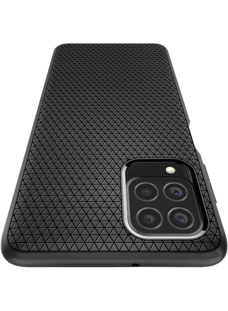 Spigen Liquid Air Case Cover For Samsung Galaxy M62 - Matte Black - Image 2