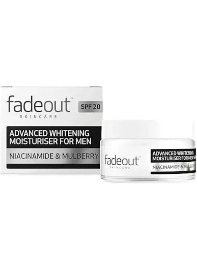 Fade Out Advanced Whitening Moisturiser For Men With Niacinamide and Mulberry- 50ml