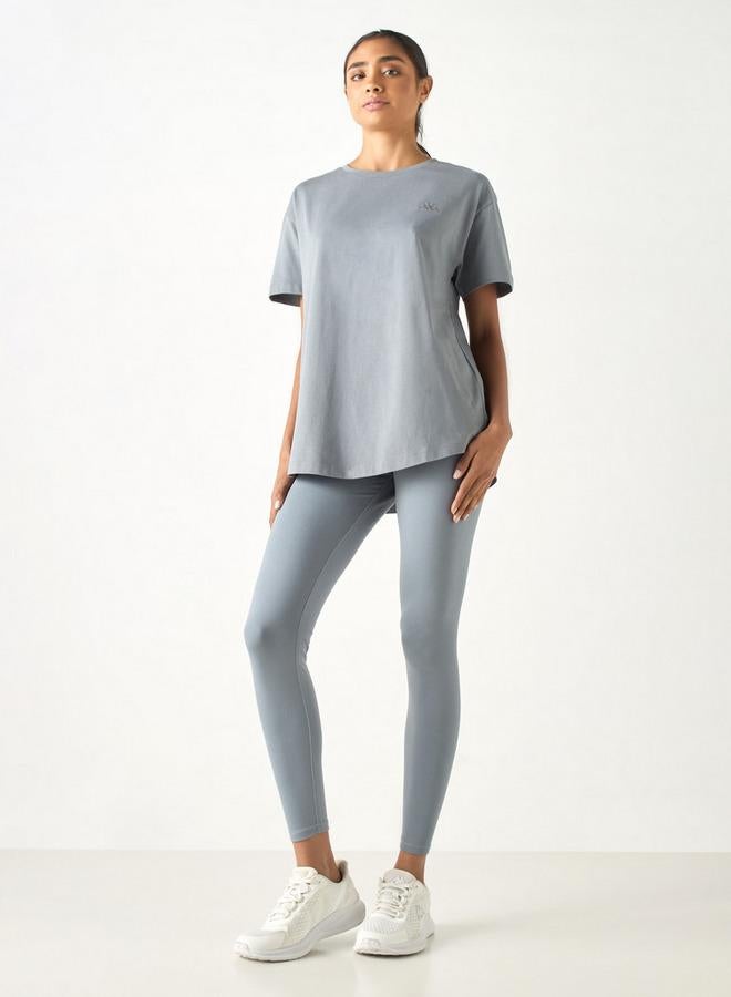 كابا بنطلون ليقنز بخصر مطّاطي وطبعات شعار من كابا - Image 2