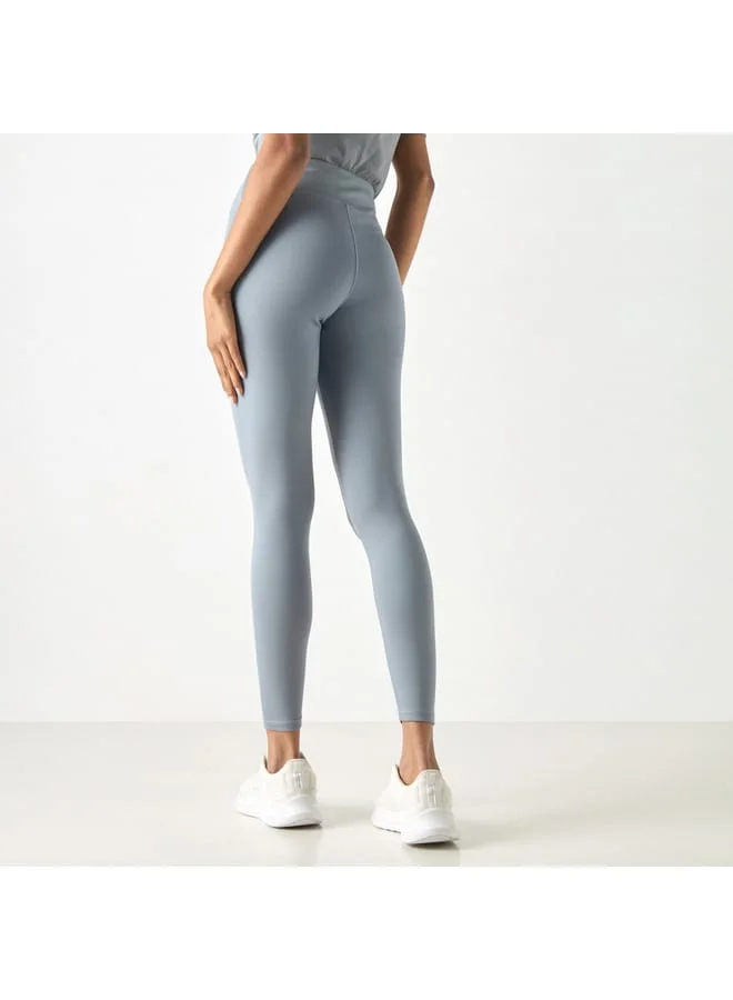 Kappa Kappa Logo Print Leggings with Elasticated Waistband