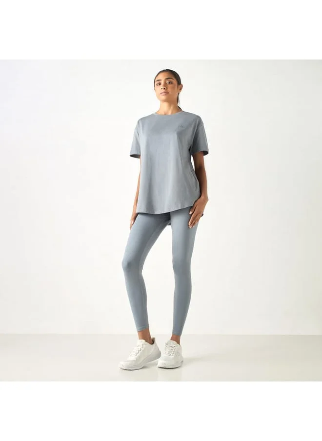 Kappa Kappa Logo Print Leggings with Elasticated Waistband