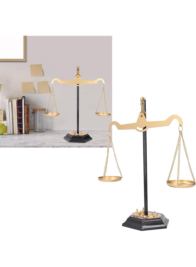 erorex Balance Scale Ornament Stress Relief Balance Scale Decoration For Home Decor - Image 4