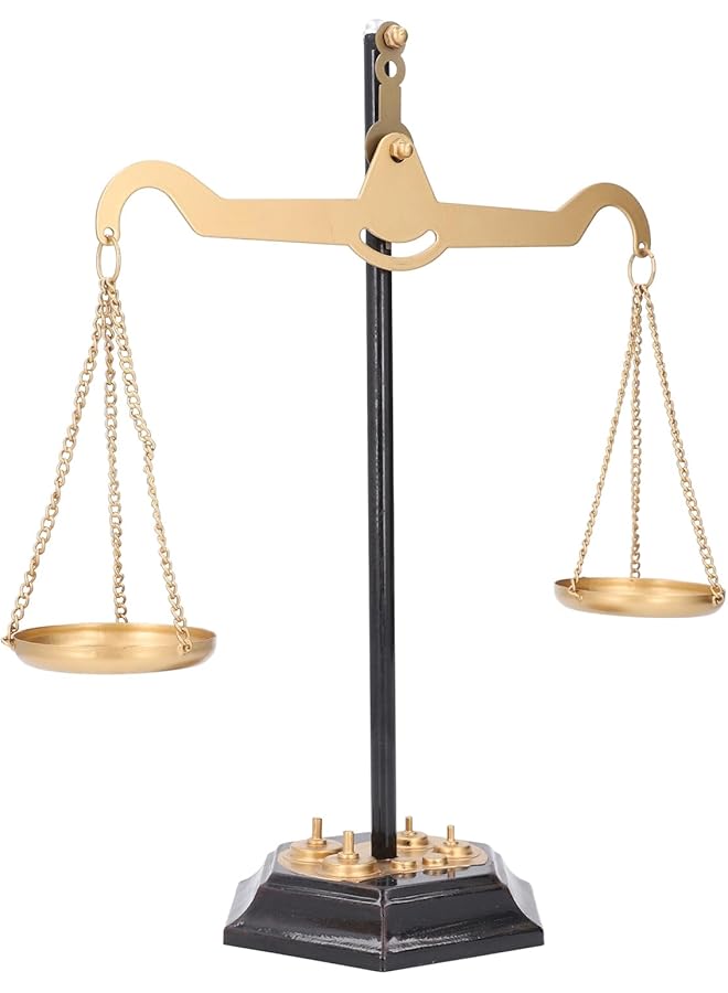 erorex Balance Scale Ornament Stress Relief Balance Scale Decoration For Home Decor - Image 1