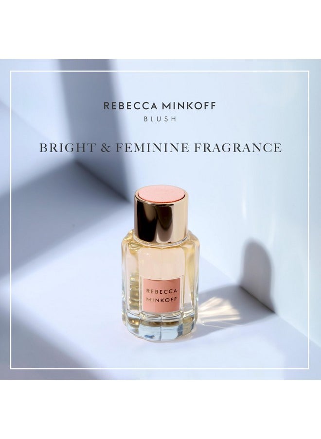 Rebecca Minkoff - Rebecca Minkoff Blush - Bright, Feminine Eau de Parfum Fragrance for Women - Notes of Bergamot, Jasmine, and Vetiver - Long Lasting Fragrance - 3.4 oz - Image 1