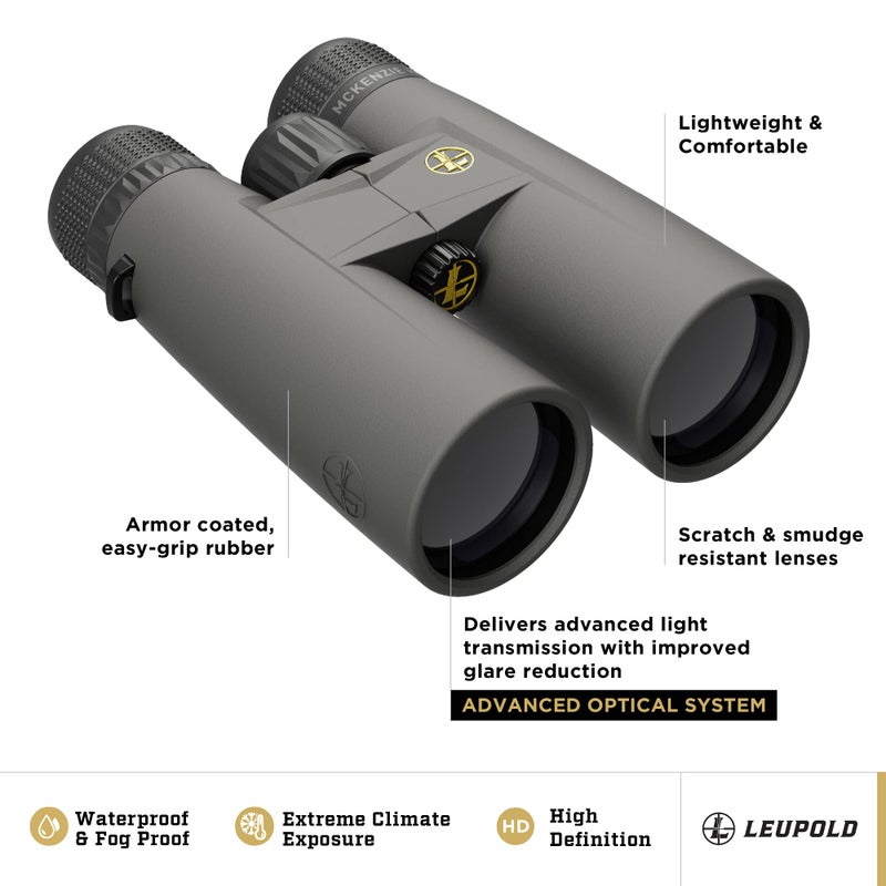 Leupold BX-1 McKenzie HD Binoculars, 10x42mm (181173) - Image 2