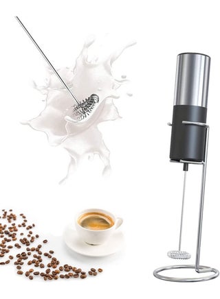 Electric Milk Frother, Handheld Electric Milk Frother Battery Operated, Stainless Steel Beverage Mixer, Mini Blender for Coffee, Smoothie, Latte, Matcha, Hot Chocolate - pzsku/ZF3B04CE7F913620B7753Z/45/_/1676094874/c309b0bb-a82c-4700-9314-355a6bdaee20