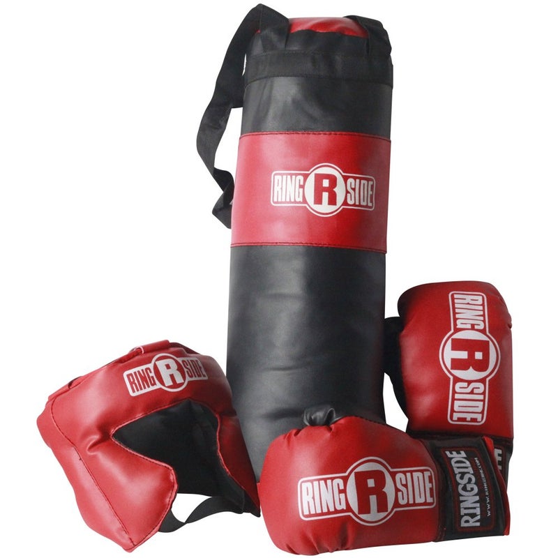 Ringside Kids Boxing Set (2-5 Year Old), Assortment with Punching Bag, Boxing Gloves, and Headgear for Boxing, MMA, Muay Thai, and Kickboxing, Youth Sports Toy Set for Boys and Girls, Blue - Image 4