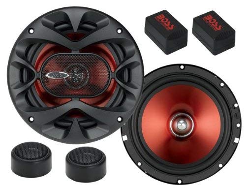 BOSS Audio Systems CH6500 Chaos Series 6.5 Inch Car Door Speakers - 200 Watts Max (per Pair), Coaxial, 2 Way, Full Range, 4 Ohms, Bocinas para Carro - Image 2