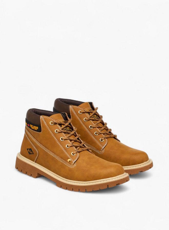 Lee Cooper Men'S Panelled Lace-Up Chukka Boots - Image 3
