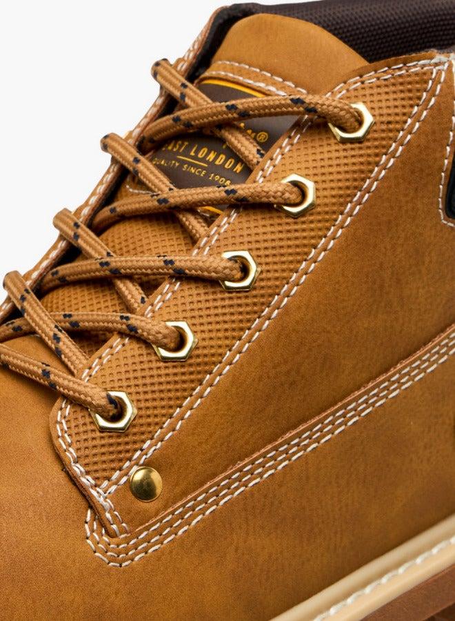 Lee Cooper Men'S Panelled Lace-Up Chukka Boots - Image 4