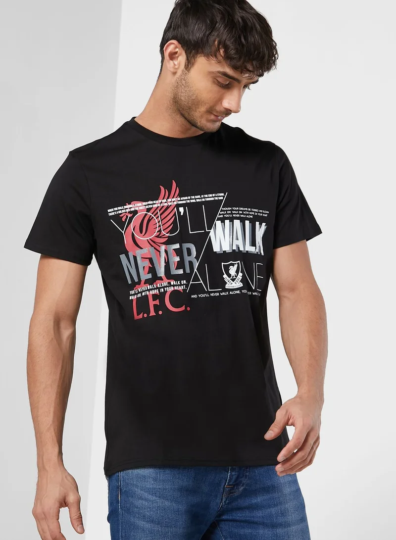 Liverpool FC Liverpool Ynwa Slash T-Shirt