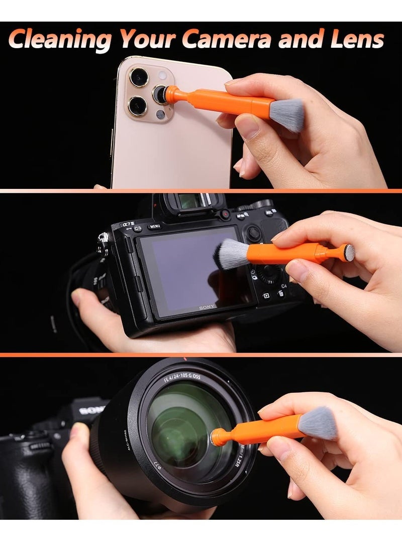 Excefore Keyboard Cleaning Brush Kit 11 in 1 Electronics Cleaning Set Multi Cleaner Tool Multi-Function Cleaning Kit for Phone Camera Lens Computer with 3ml Mist Spray New Compact Design  - Image 5