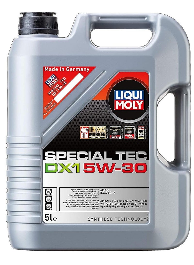 LIQUI MOLY 5W30 Special Tec DX1 Engine Oil 5Ltr