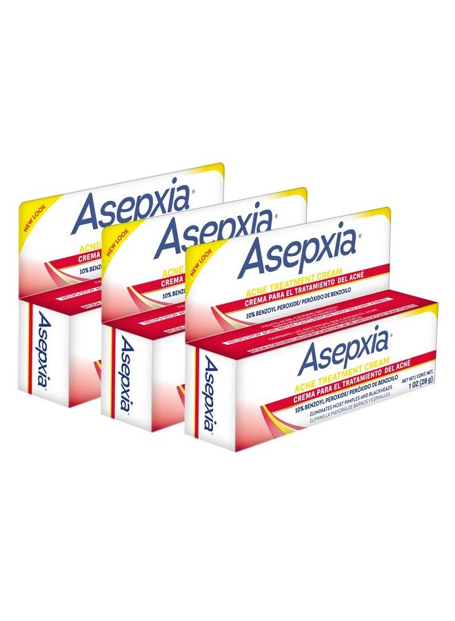 Asepxia Spot Acne Cream 10% Multipack 1 Oz 3 Count - Image 3
