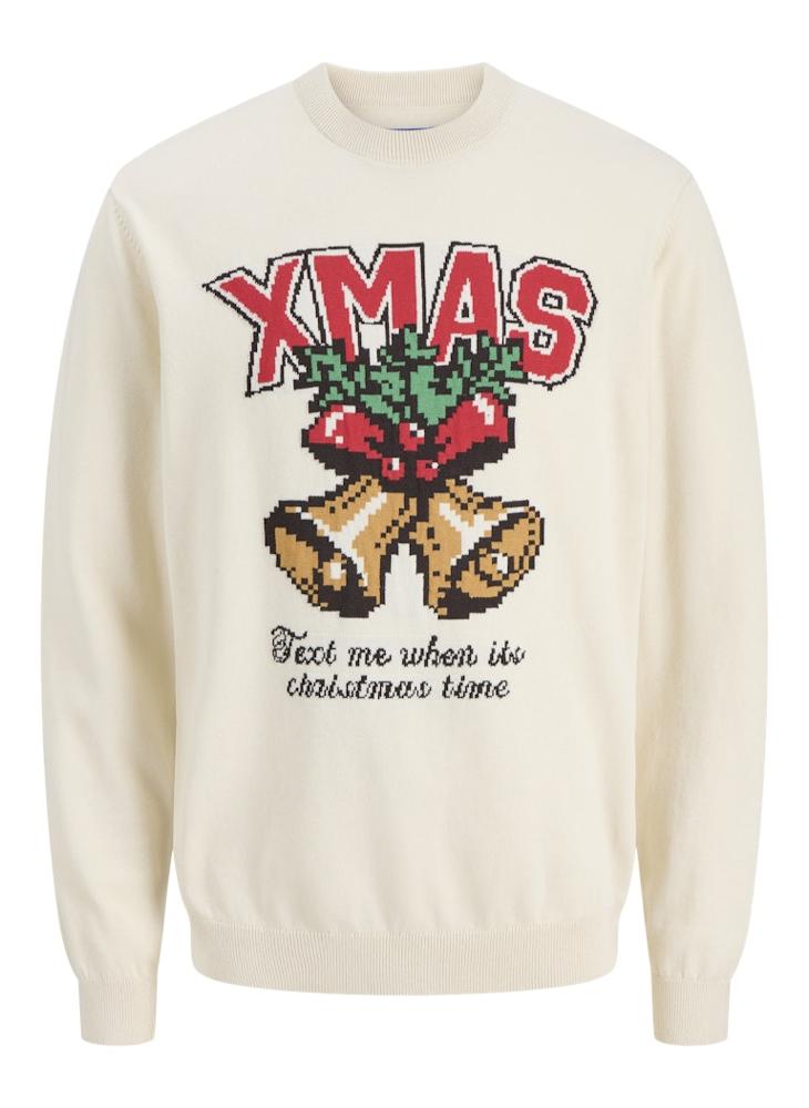 JACK & JONES Christmas Graphic Print Regular Fit Sweatshirt - Image 5