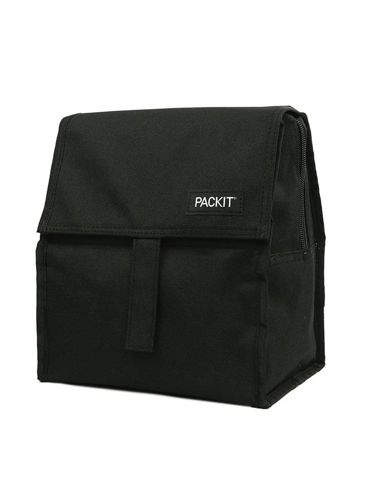 PACKIT Freezable Lunch Bag-Black - Image 2