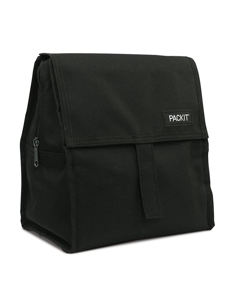 PACKIT Freezable Lunch Bag-Black - Image 1