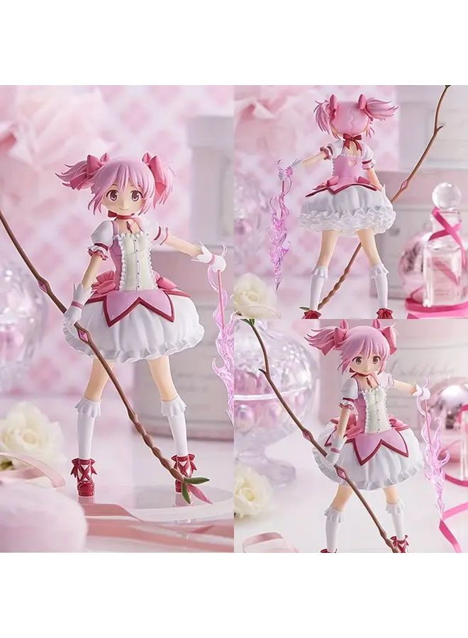 Pink Anime Sword Figure Cute Collectible Statue Detailed Dynamic Pose - Image 3