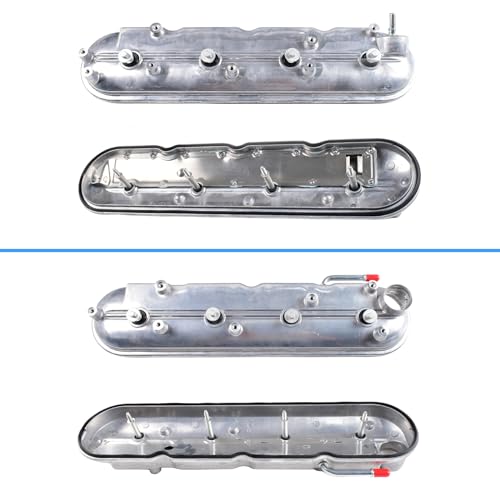 SUSUCAR Engine Valve Cover w/Gaskets & Bolts for 2009-2019 Chevy Silverado Suburban, GMC Sierra Yukon, Cadillac 4.8 5.3 6.0 6.2L 12642655 12637684 (Passenger & Driver Side) - Image 4