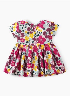 Colorful Floral Print Viscose Dress for Infant Girls - pzsku/ZF3B18FA89FFA08F9C96AZ/45/_/1740055287/2664b343-f4cc-4215-83f0-81f139170282