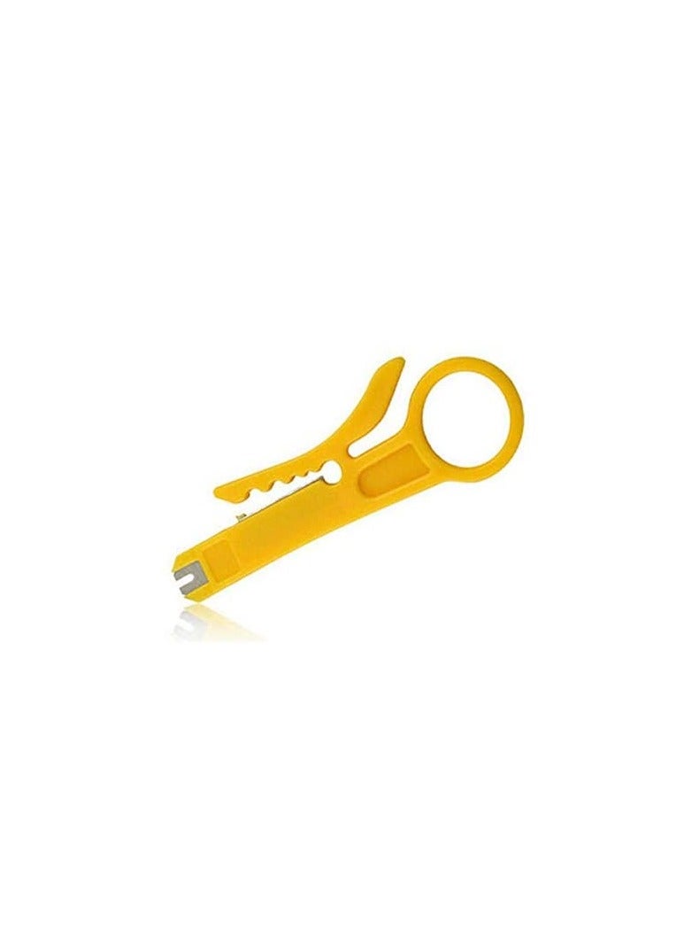Punch Down RJ45 Cat5 Network UTP Cable Cutter Stripper - Image 1