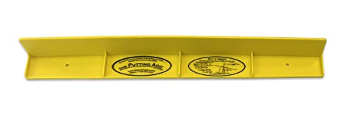 GolfTrainingAids The Putting Arc - T3 Model - Golf Training Aid Used to Perfect Your Putting and Reduce Your Score! - Practice and Master Your Putting Fundamentals! - Golden Yellow - Image 1