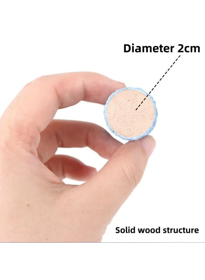 Birdcage Stands - 3-Piece Set of Parrot Perches for Birds – Includes 14cm, 20cm, 25cm Sizes – Random Colors, Durable Sanded Surface with Solid Wood Core, Ideal for Beak & Claw Maintenance - Image 2