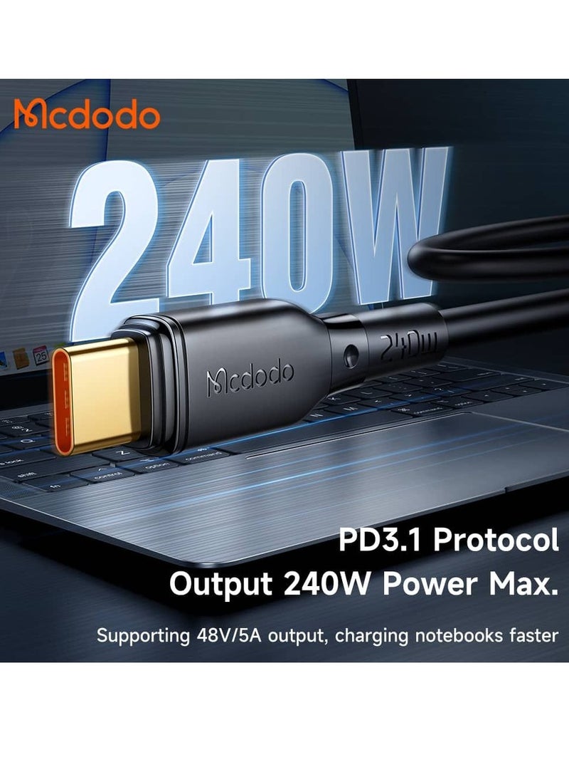 MCDODO CA-3310 240W 5A Fast Charge Type-C to Type-C Data Cable - Image 2