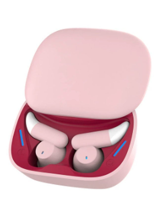 Active Noise Cancelling Sleep True Wireless Earbuds, Invisible, Comfortable, Soundproof, Bluetooth 5.3, Suitable for Sleeping, Side Sleepers, Driving, Cycling, Studying, High-Fidelity Sound Quality, Skin-Friendly Silicone Material for a Comfortable Fit (Pink) - Image 1