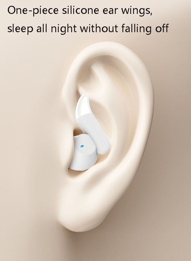 Active Noise Cancelling Sleep True Wireless Earbuds, Invisible, Comfortable, Soundproof, Bluetooth 5.3, Suitable for Sleeping, Side Sleepers, Driving, Cycling, Studying, High-Fidelity Sound Quality, Skin-Friendly Silicone Material for a Comfortable Fit (Pink) - Image 2