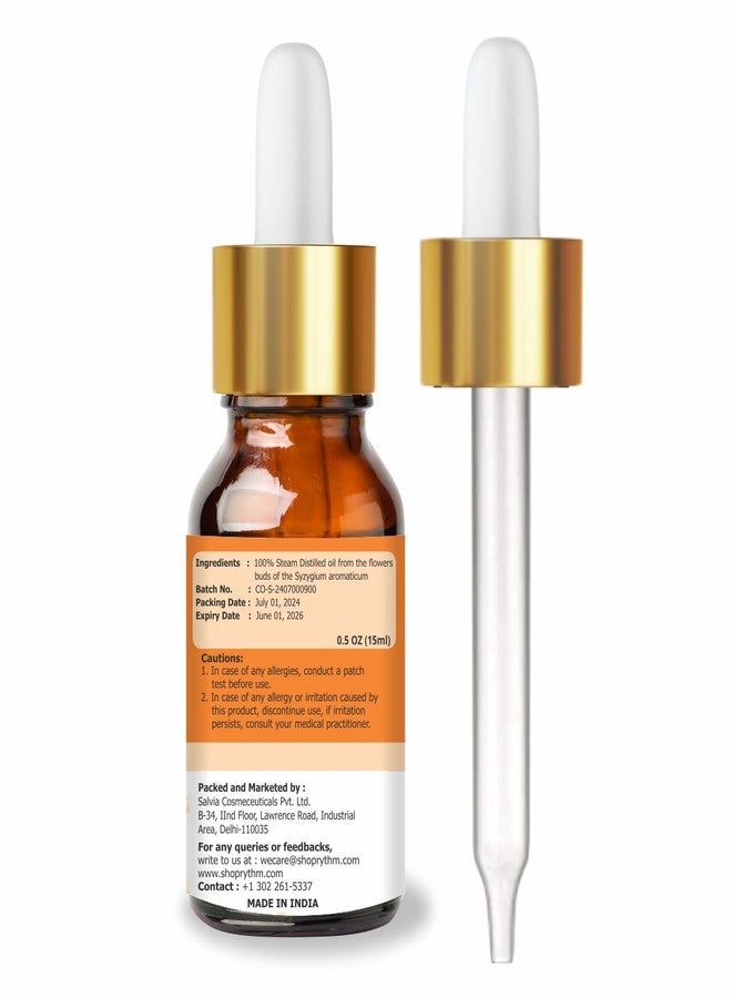 Crysalis Clove Bud (Syzygium ticum) Oil - 0.51 Fl Oz (15ml) - Image 2