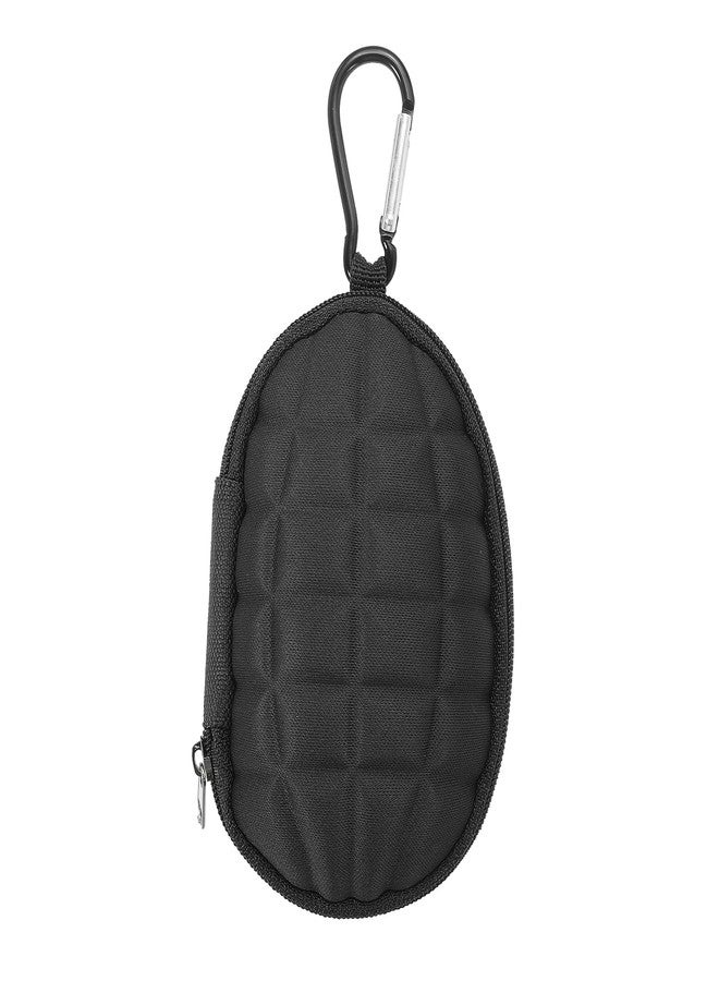 PATIKIL Billiard Accessories Storage Bag, Chalk Case Bag Portable Clip-on Attaching Coin Purse Pool Billiard Accessory, Black - Image 1