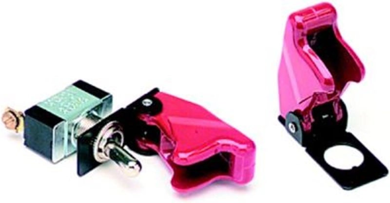Performance 80521 Red Aircraft Switch Cover for Toggle Switch