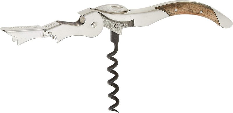 Pulltap's Toledo, Stainless Steel, Silver/Brown, 18.6 x 12 x 2.3 cm