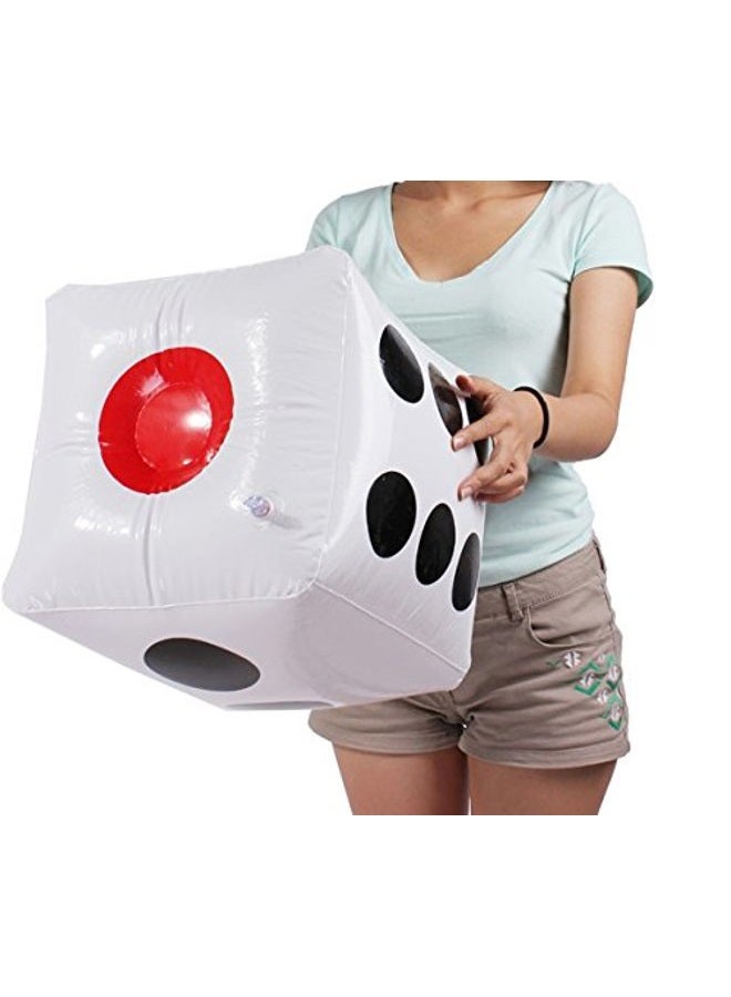Warmtree 13" Jumbo Inflatable Dice, Pack of 2 - Image 4
