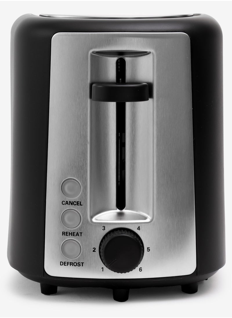 UGINE Ugine Toaster, 2 Slices, 6 Toasting Levels,  Black - USAT2S  - Image 2