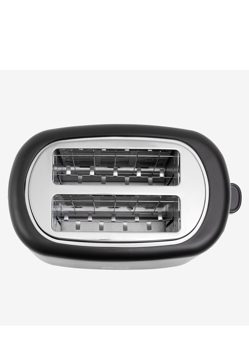UGINE Ugine Toaster, 2 Slices, 6 Toasting Levels,  Black - USAT2S  - Image 3