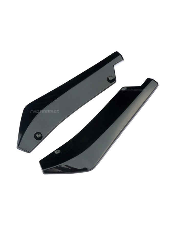 Car Universal Rear Corner Modification Rear Surround Corner Anti-collision Decorative Rear Corner Protector Rear Lip Rear Spoiler Modification Parts