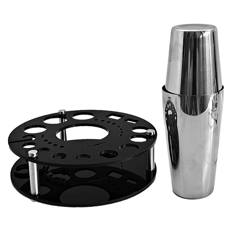 30pcs Bar Cocktail Set Boston Shaker Drink Making Kit Stainless Mixer Making Gift - Image 3